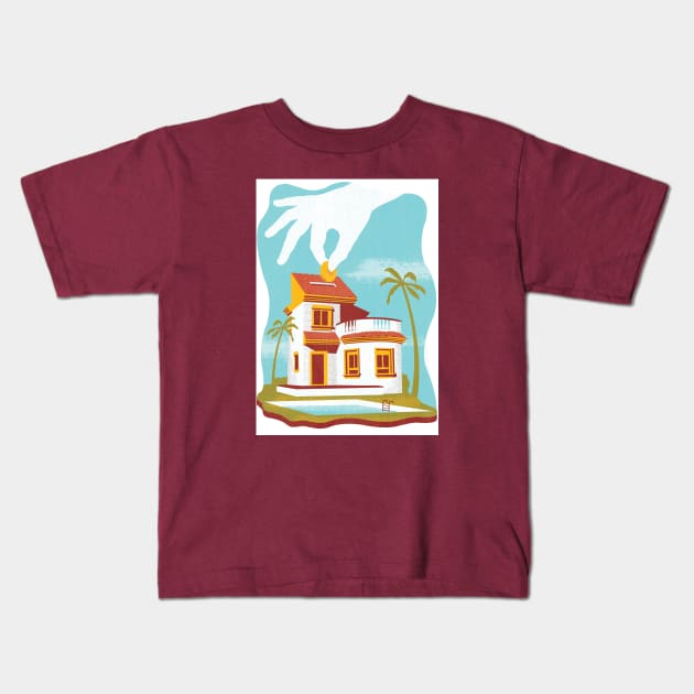 CSMA_money in property Kids T-Shirt by Neil Webb | Illustrator